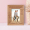 You Know You're In Love Personalized Wooden Frame 3" x 5" Brown (Vertical)