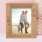 You Know You're In Love Personalized Wooden Frame 8" x 10" Brown (Vertical)