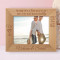 You Know You're In Love Personalized Wooden Frame-10" x 8" Brown Horizontal