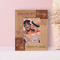 You Are So Lovely Personalized Wooden Frame 3" x 5" Brown (Vertical)