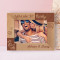 You Are So Lovely Personalized Wooden Frame-7" x 5" Brown Horizontal