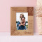 I Want To Always Be Loved By You Personalized Wooden Frame 3" x 5" Brown (Vertical)
