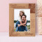 I Want To Always Be Loved By You Personalized Wooden Frame 5" x 7" Brown (Vertical)
