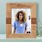 Happy Nurse's Day Personalized Wooden Frame 8" x 10" Brown (Vertical)