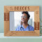Not Every Heroes Wear Capes Personalized Wooden Frame-10" x 8" Brown Horizontal
