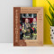 Fire Fighter Personalized Wooden Frame-6" x 4" Brown Horizontal