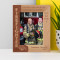 Fire Fighter Personalized Wooden Frame 5" x 7" Brown (Vertical)