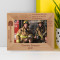 Firefighter A Hero Is Someone Who Has Given His Or Her Life To Something Bigger Than Oneself Personalized Wooden Frame-7" x 5" Brown Horizontal