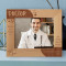 Doctor Medicine Cure Diseases But Only Doctors Can Care Patients Personalized Wooden Frame-10" x 8" Brown Horizontal
