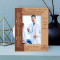 Doctor Wherever The Art Of Medicine Is Loved There Is Also A Love Of Humanity Personalized Wooden Frame-4" x 6" Brown (Vertical)