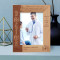 Doctor Wherever The Art Of Medicine Is Loved There Is Also A Love Of Humanity Personalized Wooden Frame 5" x 7" Brown (Vertical)