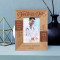 Happy Doctor's Day Personalized Wooden Frame 3" x 5" Brown (Vertical)