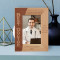 Medicine Cure Diseases But Only Doctors Can Cure Patients Personalized Wooden Frame-4" x 6" Brown (Vertical)