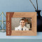 Medicine Cure Diseases But Only Doctors Can Cure Patients Personalized Wooden Frame-6" x 4" Brown Horizontal