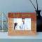 Wherever The Art Of Medicine Is Loved There Is Also A Love Of Humanity Personalized Wooden Frame-5" x 3 1/2" Brown Horizontal