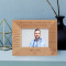 The Aim Of Medicine Is To Prevent Disease And Prolong Life Personalized Wooden Frame-5" x 3 1/2" Brown Horizontal