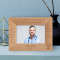 The Aim Of Medicine Is To Prevent Disease And Prolong Life Personalized Wooden Frame-6" x 4" Brown Horizontal