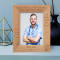 The Aim Of Medicine Is To Prevent Disease And Prolong Life Personalized Wooden Frame 5" x 7" Brown (Vertical)