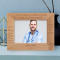 The Aim Of Medicine Is To Prevent Disease And Prolong Life Personalized Wooden Frame-7" x 5" Brown Horizontal