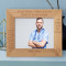 The Aim Of Medicine Is To Prevent Disease And Prolong Life Personalized Wooden Frame-10" x 8" Brown Horizontal