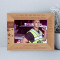My Heroes Are Those Who Risk Their Lives Every Day Personalized Wooden Frame-7" x 5" Brown Horizontal