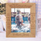 Sometimes The Smallest Things Take Up The Most Room In Your Heart Personalized Wooden Frame 8" x 10" Brown (Vertical)