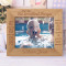 Sometimes The Smallest Things Take Up The Most Room In Your Heart Personalized Wooden Frame 10" x 8" Brown Horizontal