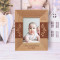 There Are No Words That Can Describe The Euphoria You Feel Personalized Wooden Frame 3" x 5" Brown (Vertical)