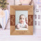There Are No Words That Can Describe The Euphoria You Feel Personalized Wooden Frame-4" x 6" Brown (Vertical)