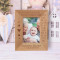 I Loved You From The Very Start Personalized Wooden Frame 3" x 5" Brown (Vertical)