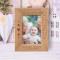 I Loved You From The Very Start Personalized Wooden Frame-4" x 6" Brown (Vertical)