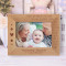 I Loved You From The Very Start Personalized Wooden Frame-7" x 5" Brown Horizontal