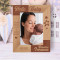 Children Bring Us A Piece Of Heaven On Earth Personalized Wooden Frame 5" x 7" Brown (Vertical)