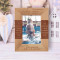 Sometimes When I Need A Miracle Personalized Wooden Frame-4" x 6" Brown (Vertical)