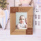 A Baby Is One Of The Best Gifts This World Has To Give Personalized Wooden Frame 3" x 5" Brown (Vertical)