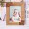 A Baby Is One Of The Best Gifts This World Has To Give Personalized Wooden Frame 5" x 7" Brown (Vertical)