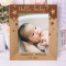 Hello Baby Personalized Wooden Frame 8" x 10" Brown (Vertical)