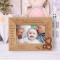 My Baby Girl Is One Of My Greatest Treasures In Life Personalized Wooden Frame-6" x 4" Brown Horizontal
