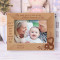 My Baby Girl Is One Of My Greatest Treasures In Life Personalized Wooden Frame-7" x 5" Brown Horizontal
