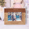 From The Moment You Were Placed In Our Arms Personalized Wooden Frame-6" x 4" Brown Horizontal