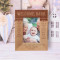 Before You Were Born Personalized Wooden Frame 3" x 5" Brown (Vertical)