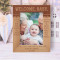 Before You Were Born Personalized Wooden Frame 5" x 7" Brown (Vertical)