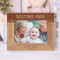 Before You Were Born Personalized Wooden Frame-7" x 5" Brown Horizontal