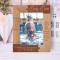 Having A Baby Is A Life Changer Personalized Wooden Frame 5" x 7" Brown (Vertical)