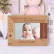 The Best Feeling In The World Personalized Wooden Frame-6" x 4" Brown Horizontal