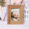 No One Else Knows The Strength Of My Love For You Personalized Wooden Frame 3" x 5" Brown (Vertical)