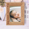 No One Else Knows The Strength Of My Love For You Personalized Wooden Frame 5" x 7" Brown (Vertical)
