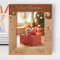 My First Christmas Personalized Wooden Frame 8" x 10" Brown (Vertical)