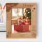 Giving And Receiving Love Is The Only Guarantee Of Having Merry Christmas Personalized Wooden Frame 8" x 10" Brown (Vertical)