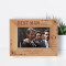 Best Man Today Best Friend Forever Personalized Wooden Frame-6" x 4" Brown Horizontal